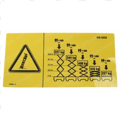 Picture of Decal Sym-Maxcap Ce Gs3232