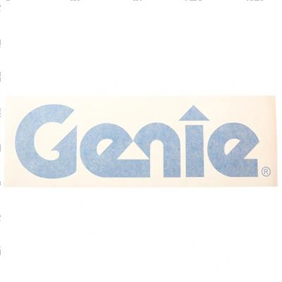 Picture of Decal Cosmetic Genie Logo Blue