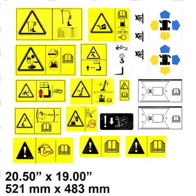 Picture of Decal Kit-Safety/Instr-Sym