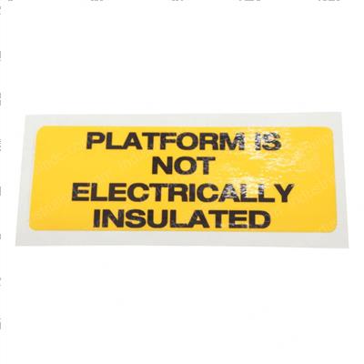 Picture of Decal Non-Insulated Platform