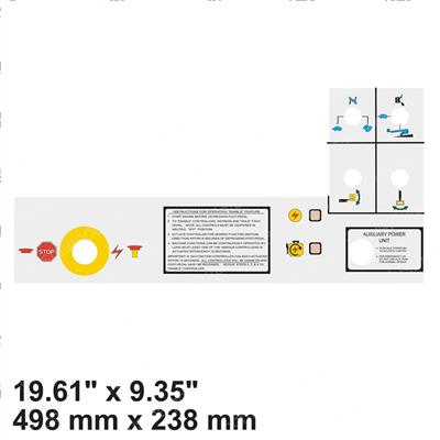 Picture of Decal - Control Panel