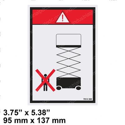 Picture of Decal - Crush Hazard