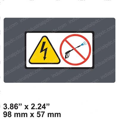 Picture of Decal - Warning Do Not Spray