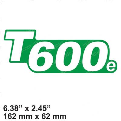 Picture of Decal - Model T600e