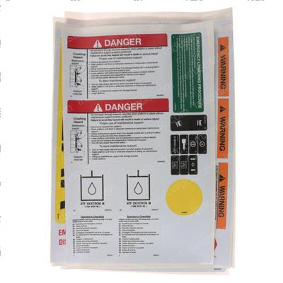 Picture of Decal - Sub Assy Ak4/113874