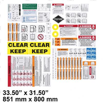 Picture of Decal - Sub Assy Ak4/129998