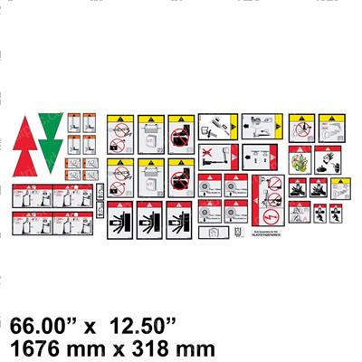 Picture of Decal - Sub Assy Ci2/Kitetiqst