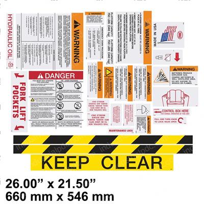 Picture of Decal - Sub Assy 123/28101978
