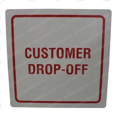Picture of Yard Sign - Customer Drop Off