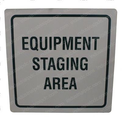 Picture of Yard Sign - Equipment Staging