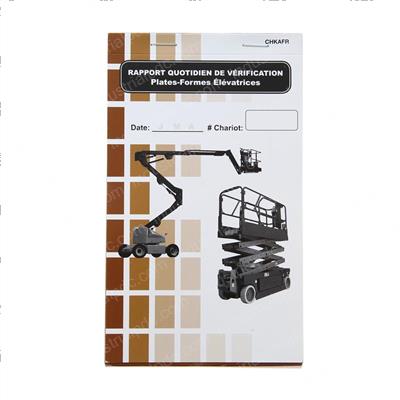 Picture of Refill - Checklist Awp French