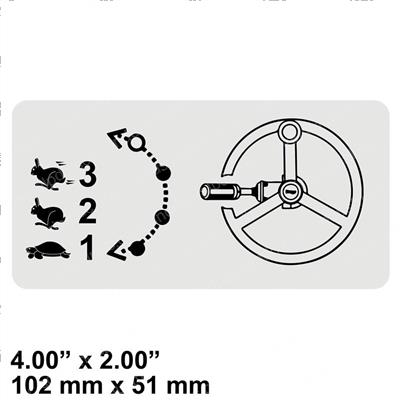 Picture of Decal 3rd Gear Lockout