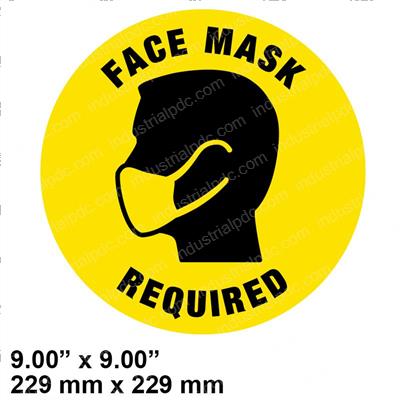 Picture of Decal - Face Mask Required