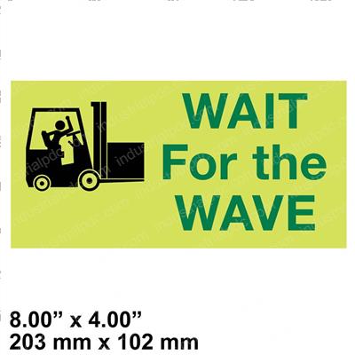 Picture of Decal - Wait for the Wave 8x4