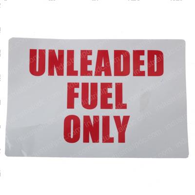Picture of Decal - Unleaded Fuel