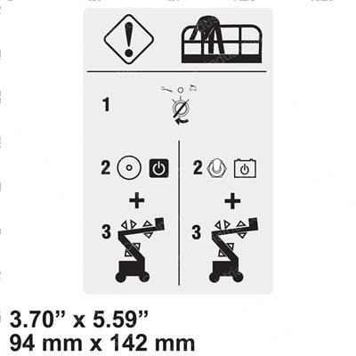 Picture of Decal - Z-33-Emergency Descent