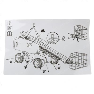 Picture of Decal- Transport/Lifting- S60
