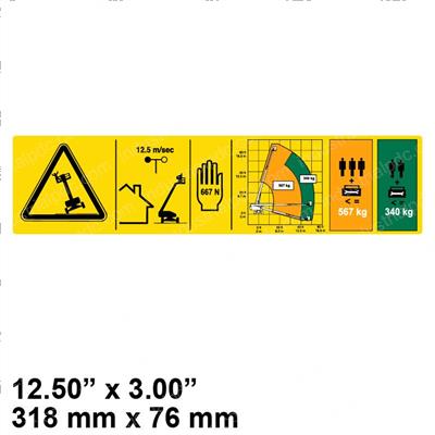 Picture of Decal - Inst Plat Cap 60xc