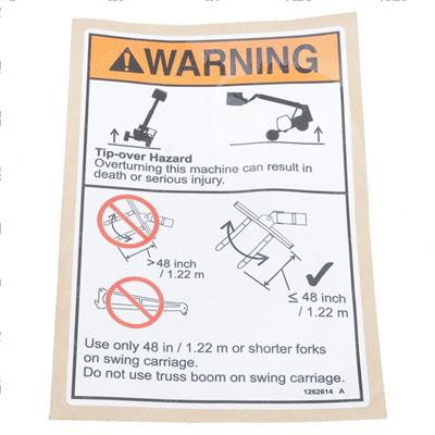 Picture of Decalwarnswg Overturn En