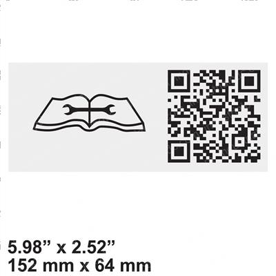 Picture of Decal -  Qr Code Parts Manual