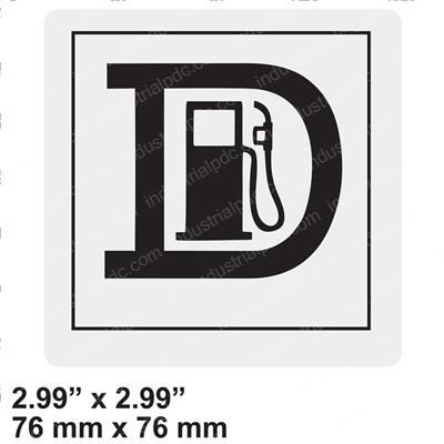 Picture of Decal - Diesel Fuel