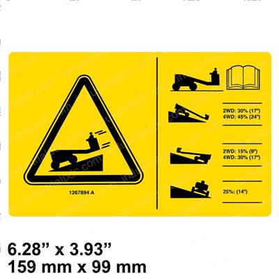 Picture of New Slope Rating Decal Symbol