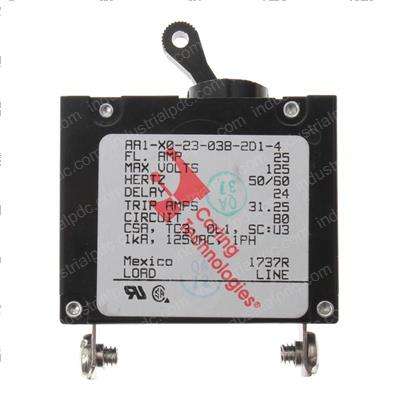 Picture of Breaker 25a 125vac Spst