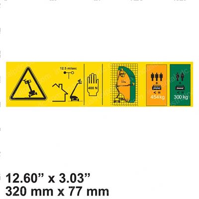 Picture of Decal - Tip-Over Hazard Ce