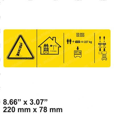 Picture of Decal - Max Capacity