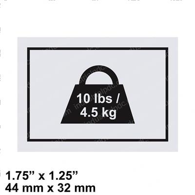 Picture of Decal Instruction Contact Alar