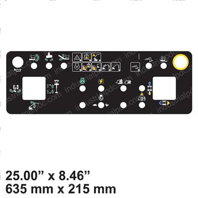 Picture of Decal - Platform Controls