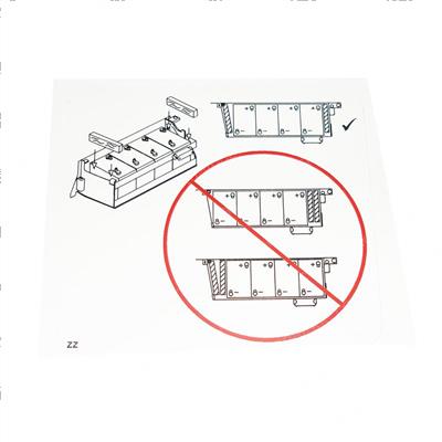 Picture of Decal - Battery Installation
