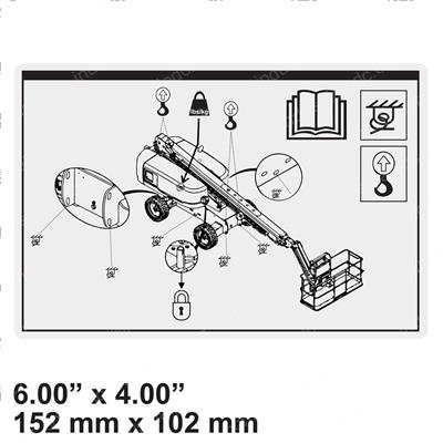 Picture of Decal, Transport/Lifting,