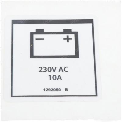 Picture of Decal, Label, Pwr to Charger