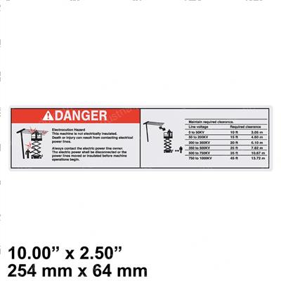 Picture of Decal, Danger, Elecrical Hazar