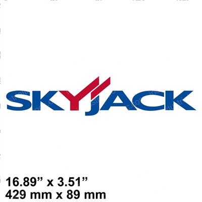 Picture of Label Skyjack Small