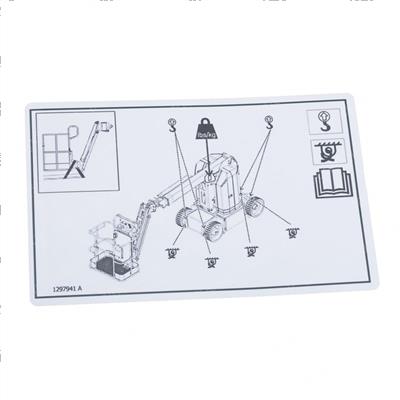 Picture of Decal,transport/Lift Diagram,
