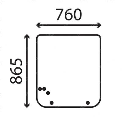 Picture of Glass-Front Windshield