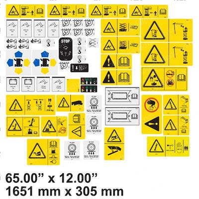 Picture of Decal Kit,comp Sym,gs3246,ansi