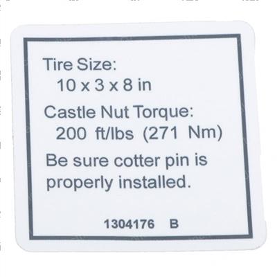 Picture of Decal,label,tire