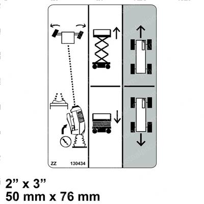 Picture of Decal - Control Up/Down
