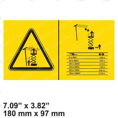 Picture of Decal - Symbol Electric Hazard