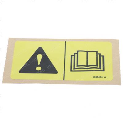 Picture of Decal,symbol-Read the Manual,h