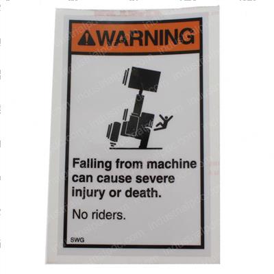 Picture of Label- No Riders