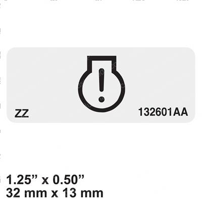 Picture of Decal - Attention