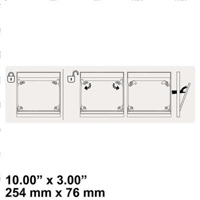 Picture of Decal - Open Window Inst