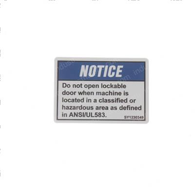 Picture of Decal - Ansi Ul583