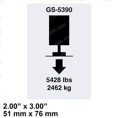 Picture of Decal Label Outrigger Ld 5390
