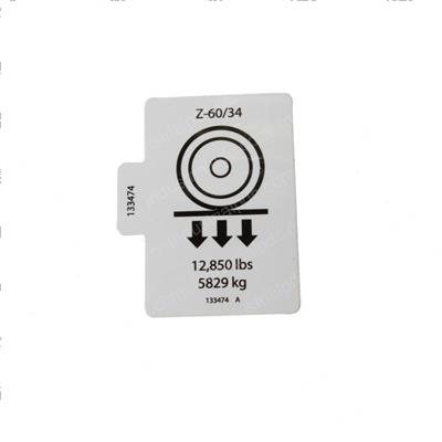 Picture of Decal - Wheel Load Z60
