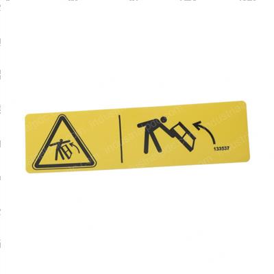 Picture of Decal - Crush Haz Rails Symb